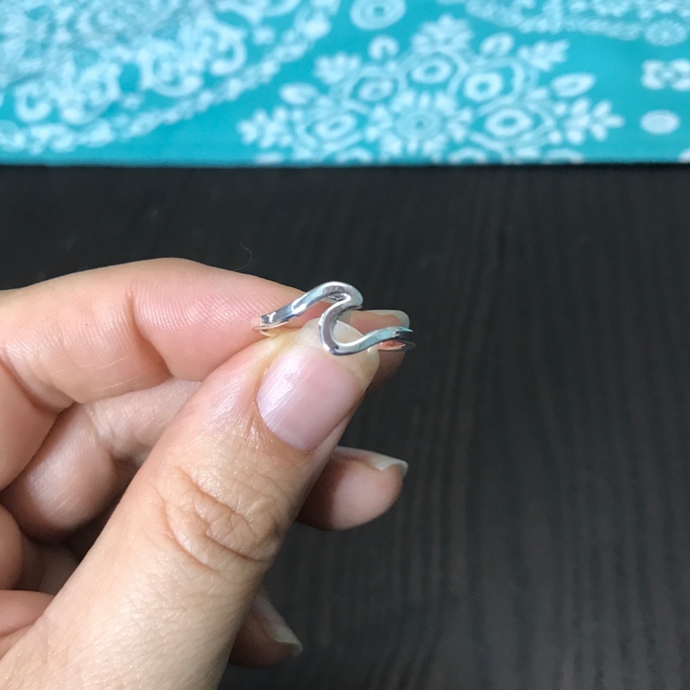 NEW!💙💎OCEAN!🌊WAVE! SURF! BEACH!RING!💎💙SIZE 7! - Picture 2 of 8